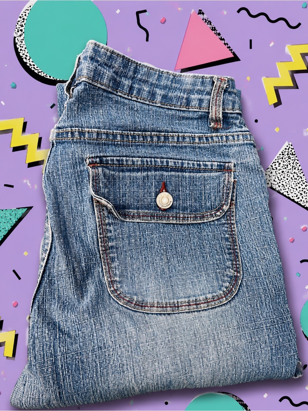 Authentic late 1990s to early 2000s No Boundaries jeans in juniors size 11 - Picture 2 of 3